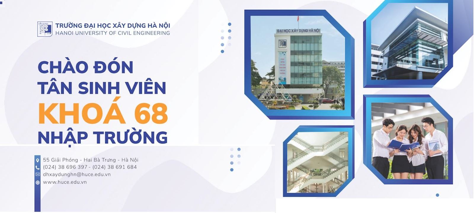 Tài liệu Chào đón tân sinh viên Khóa 68 nhập trường